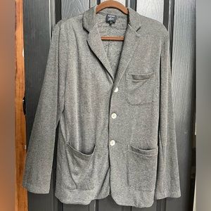 BLEUSALT The Big Rock Boyfriend Blazer. A blend of sustainable wood sources.